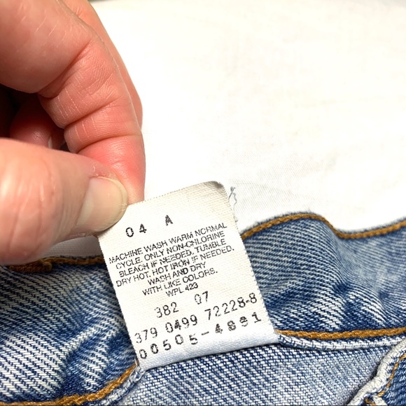 Levi’s 505 Regular Fit Straight Leg Made in USA - Picture 11 of 11